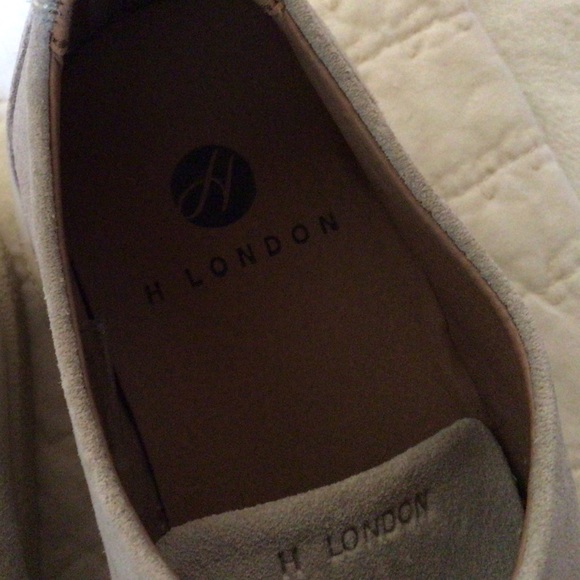 H BY HUDSON Suede Alfreton Preppy Boat Sneaker 40 - Picture 8 of 8